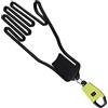 Genérico Supporto per guanti da golf, pratico portachiavi con griglia di asciugatura, gancio per guanti da 15,2 x 10,2 cm con clip, accessorio sportivo in metallo, organizer da golf dal design compatto