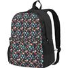 Tamiger Borsa unisex con stampa di pianeti spaziali e spaziali di grande capacità, resistente all'acqua, leggera, per gite di fine settimana all'aperto