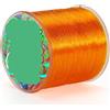 WENYAZIGUO Lenza da pesca, Lenza da pesca in nylon 500 m, dimensioni multiple, multicolore, 7-38 libbre, for acqua dolce salata(Orange,6.0-0.40mm-30LB)