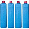 Generico Impacchi Ghiaccio Portapranzi, 4X200ML Blocchis Ghiaccio per Borse Termiche, Impacchi Ghiaccios Riutilizzabili per Portapranzi Borse Frigo, Scatola Blocchis Ghiaccios Frigorifero Congelatore