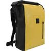 Fawfose Zaino Impermeabile, Zaino Stagno in Rete PVC da 25 Litri Chiusura Roll Top, Stoccaggio Galleggiante per Kayak Campeggio Pesca Nuoto Escursionismo e Viaggi all'Aria Aperta (YELLOW)