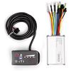 CaFfen Centralina Monopattino Elettrico Bicicletta elettrica 2. 4V 36V 48 V 250W / 350W Controller Ebike senza spazzole impermeabile for bici elettrico(48V 250W 350W)