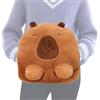Generic Scaldamani elettrico in peluche a 3 livelli - Cuscino riscaldante a forma di animale per i piedi, riscaldamento 2 in 1 per il freddo quotidiano, casa, inverno, donna