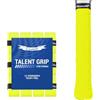 G-Lueck 12 Tennis Overgrips Talent Grip Alta aderenza | 0,50 - 0,60 mm di Spessore | per Racchette da Badminton da Squash e Golf con Nastro Adesivo di Chiusura (Giallo Neon)
