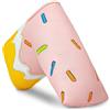 Racocou Copri Putter da Golf Fatti a Mano in Pelle PU con Chiusura Magnetica Forte, Adatto alla Maggior Parte dei Putter, Fodera Morbida per Proteggere il Mazzo, Design Ricamato Accattivante,Rosa