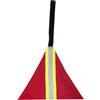 Generico Bandiera per Kayak - Bandiera per Rimorchio, Bandiere di Sicurezza, Bandira di Avvertimento Riflettente Ad Alta visibilità per Kayak, 11,8x11,8 Pollici per La Sicurezza del Trasporto All'ap