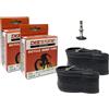 Generico COPPIA DUE 2 CAMERE D'ARIA BICI 20 x 1.75 1.90 2.125 VALVOLA ITALIA
