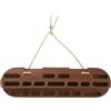 Buxuaaaa Indoor Rock Climbing Fingerboard Rock Climbing & Boulder Training Board Hand Strengthener Equipment Enduring Hangs Board Wood Fingerboard Pull Up Training Finger Grip