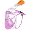 Abysstar Maschera snorkeling GALAXY FULL-FACE S/M Pink