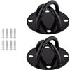 YTFEEHCX Gancio for Montaggio a Parete e a soffitto, Ancoraggio Multiuso for Appendere Attrezzi da Fitness(1 PCS)