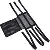 XUMIUZIY Resistente Tessuto a Rete Universale per Sedili Treestand con Tasca Portaoggetti Caccia Confortevole (Black)
