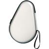 KQFCAZRE Custodia per Racchetta -Pong, Borsa Portaoggetti a Forma di Zucca, Custodia per Il Trasporto, Portatile, Resistente all'Usura, per Accessor, Argent