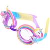 HINTRMENT Occhialini da Nuoto a Forma di Unicorno Leggeri in Silicone per Protezione UV e Anti-appannamento per Piscina e Nuoto per Piscina e Nuoto