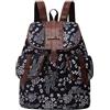 Generico Borsa zaino per zaini da donna Borse e borse a tracolla in pelle alla (Red One Size)