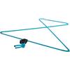 Zxpjkyu Corda Elastica per Tavola da Surf, Lunghezza 2,4 M, per Paddleboarding, Portatile con Fibbia Antiscivolo, Corda Elastica per Kayak, Blu
