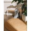benuta Pure Tappeto Juta Jutta - Naturale Rotondo 160 cm - Tessuto a Mano per Camera da Letto, Salotto, Soggiorno - Design Boho - Adatto al Riscaldamento a Pavimento