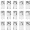 SOESFOUFU 20 lampadine LED bianche da 12V per pulsanti di macchine da gioco - Mini luci LED per progetti fai da te, parti di macchine arcade e illuminazione per case delle bambole
