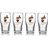 Generic Guinness - Confezione da 4 bicchieri da pinta con licenza ufficiale Toucan
