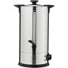 METRO Professional Bollitore GWB1010, acciaio inox/plastica, 10 L, 65 tazze/40min, gamma temperatura: 55-100°C, 1300 W, funzione anti-surriscaldamento, ideale per caffè o tè