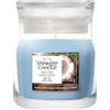 YANKEE CANDLE Signature Jar Candles Salted Coconut 110g - Candela Profumata