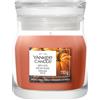 YANKEE CANDLE Signature Jar Candles Spiced Pumpkin 110g - Candela Profumata