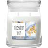 YANKEE CANDLE Signature Jar Candles Silver Birch 368g - Candela Profumata