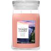 YANKEE CANDLE Signature Jar Candles Cliffside Sunrise 567g - Candela Profumata