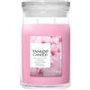 YANKEE CANDLE Signature Jar Candles Enchanting Cherry Blossom 567g - Candela Profumata