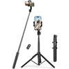 UGREEN Treppiede Selfie Bluetooth 3 in 1 treppiede selfie stick estensibile monopiede regolabile con telecomando senza fili rimovibile compatibile con iPhone 15 Plus Pro Max 14 13 telefoni Cameras