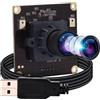 ELP Supporto webcam Ultra HD 4K 3840x2160@30fps con obiettivo no-distorzione, sensore IMX317 PC Webcam per Windows/Mac/Linux, 2160P Laptop USB Webcam per PC Desktop Notebook USB4KHDR01-V100