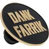 Hokum and Snark Dank Farrik Pin | Star Wars The Mandalorian Andor Fan Swear Word Smalto Pin Nero e Oro, 1.25 inches, Metallo, non noto