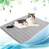 NIBESSER Tappetino Refrigerante per Cani Piccoli Tappetino Rinfrescante per Gatti Impermeabile Antiscivolo Tappeto Refrigerante Cane per Viaggio Macchina Cuccia Casa，XS-40x30cm，Grigio