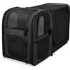 Apollo Walker Mochila extensible para gatos y perros negra Nero