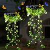 KagoLing Luci Solari da Giardino, 2 Pezzi Piante Finte da Esterno 66 LED Lampada Solare da Esterno, IP65 Impermeabile Lampade Solari da Giardino Decorazioni per Arredamento Casa Terrazza Prato Balcone