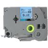 BROVACS 1 nastro laminato nero su blu, compatibile con stampanti Brother P-Touch TZ 551 TZe 551, 24 mm, OPA4551