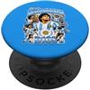Giant Step Design Co. Blue Ridge Mountains Banjo Bear Retro PopSockets PopGrip Adesivo