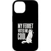Jimbeels Custodia per iPhone 14 Furetto Vota Cool