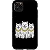Cool 3 Hip Hop Trio Street Gold Chain Fu Custodia per iPhone 11 Pro Max Samoiedo Cane Rap Old School Retro Streetwear 80s 90s Tre