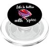 Spicy Books Cups Dark Romance Tumblers S I Like My Books Spicy Romance Book Life is Better with Spice PopSockets PopGrip per MagSafe