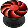 Hardware Red Cooler Graphic Ventola di raffreddamento rossa per computer gamer PopSockets PopGrip Adesivo
