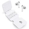 Noa Home Deco Gommini Auricolari, 5 Paia Ricambio per Airpods Pro 3 con Foro per la Riduzione del Rumore, Auricolari in Silicone per Airpods Pro con Custodia Portatile (XS/S/M/L/XL)