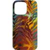 generic Custodia per iPhone 15 Pro Max Motivo colorato della giungla della riga della tig
