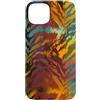 generic Custodia per iPhone 15 Plus Motivo colorato della giungla della riga della tig