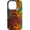 generic Custodia per iPhone 14 Pro Motivo colorato della giungla della riga della tig