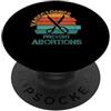 Vasectomies Prevent Abortions Pro Choice Le vasectomie prevengono gli aborti Retro Pro Choice Femminista PopSockets PopGrip Adesivo