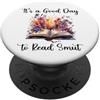 Cup Smutt Book Phone Case Grips Dark Rom Smutty Books Its a Good Day to Read Smut Reader Dark Romance PopSockets PopGrip Adesivo