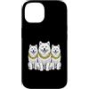 Cool 3 Hip Hop Trio Street Gold Chain Fu Custodia per iPhone 14 Samoiedo Cane Rap Old School Retro Streetwear 80s 90s Tre