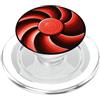 Hardware Red Cooler Graphic Ventola di raffreddamento rossa per computer gamer PopSockets PopGrip per MagSafe