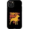Cani da soma canini resistenti Custodia per iPhone 11 Pro Tripod Squad Dog Three Legs Resilience Support -
