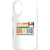 Dad Joke Archive Co Custodia per iPhone 17 Divertenti battute su I Keep Dad in A Dad-A-Base Retro Floppy Disk